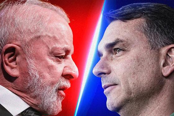 Lula abre seis pontos sobre Flávio Bolsonaro em nova pesquisa Quaest