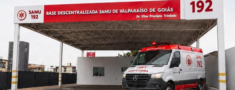 Ex base da VIA 40, vira base do Estratégica do SAMU em Valparaíso 