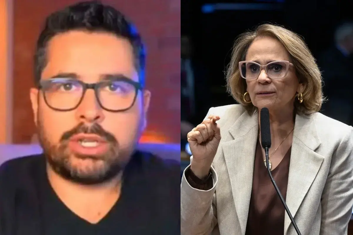 A senadora Damares Alves (Republicanos-DF) reagiu