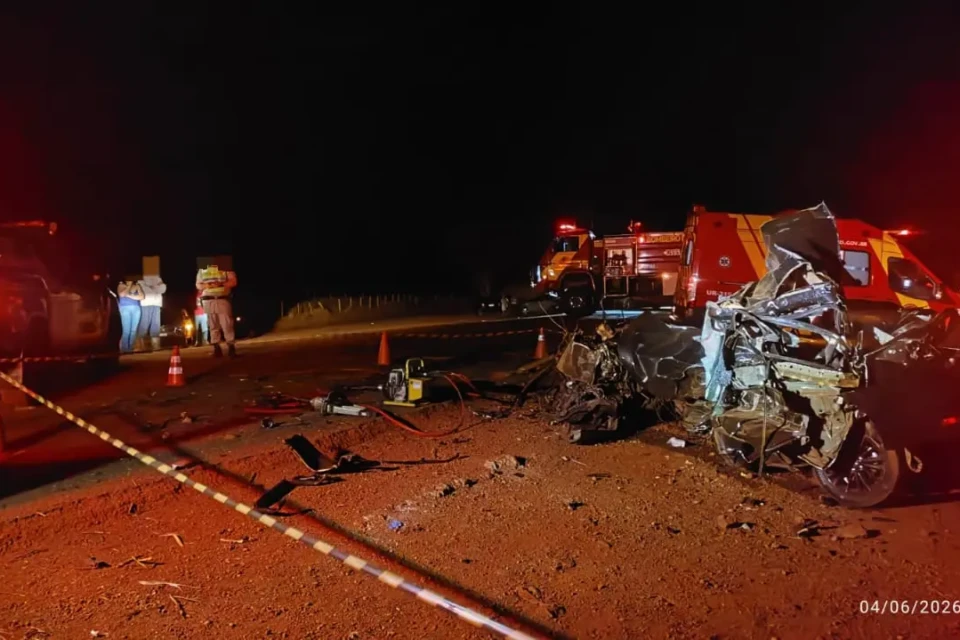 Vereador de Cachoeira Alta, esposa e filho morrem em colisão frontal na GO-206, em Quirinópolis