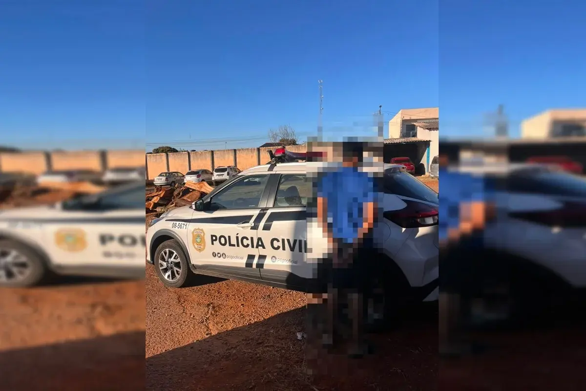 Acusado de violentar criança de 13 anos é preso em Anápolis 