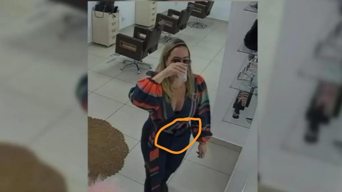 Delegada Fake é presa com arma Fake na cintura acusada de arrumar cabelo não querer pagar e ameaçar funcionárias de Salão 