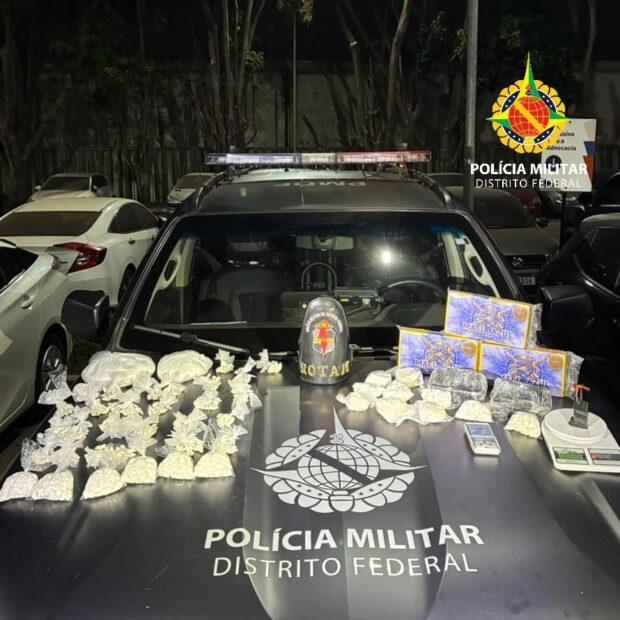 Homem é preso com quase 7 kg de cocaína durante operação da PM