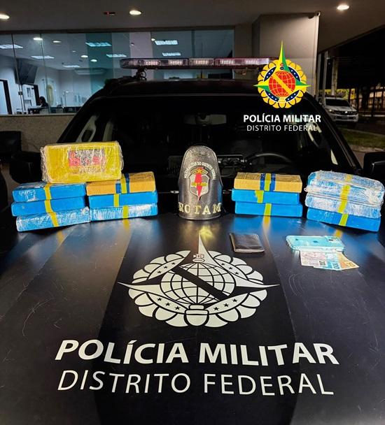 Operação Kratos prende nove pessoas e apreende drogas no DF