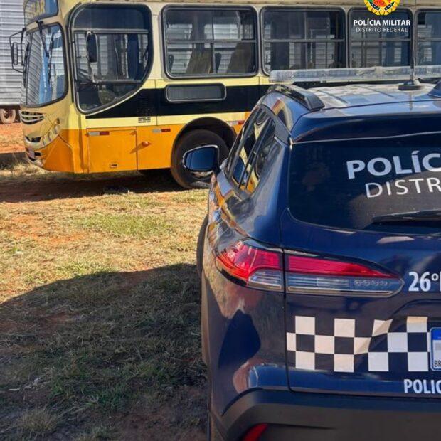 PMDF recupera ônibus furtado e devolve veículo ao proprietário em Santa Maria