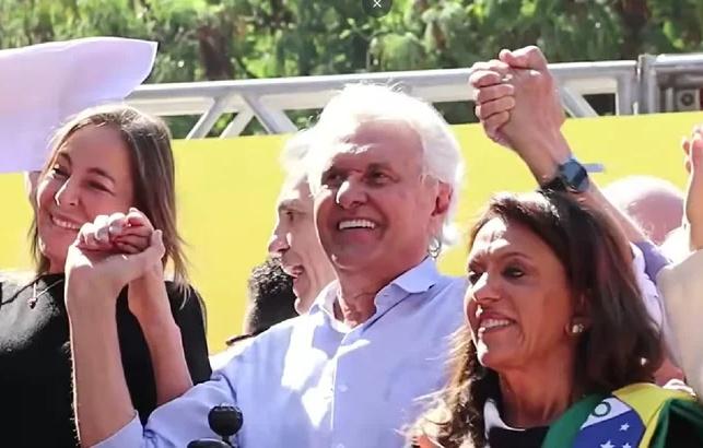 O candidato do PSD à Presidência da República, Ronaldo Caiado