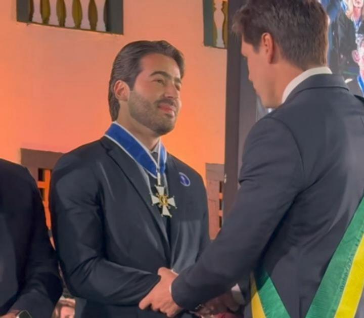 Secretário de Estado Rafael Lustosa foi um dos 220 agraciados com Medalha Honra ao Mérito Anhanguera  
