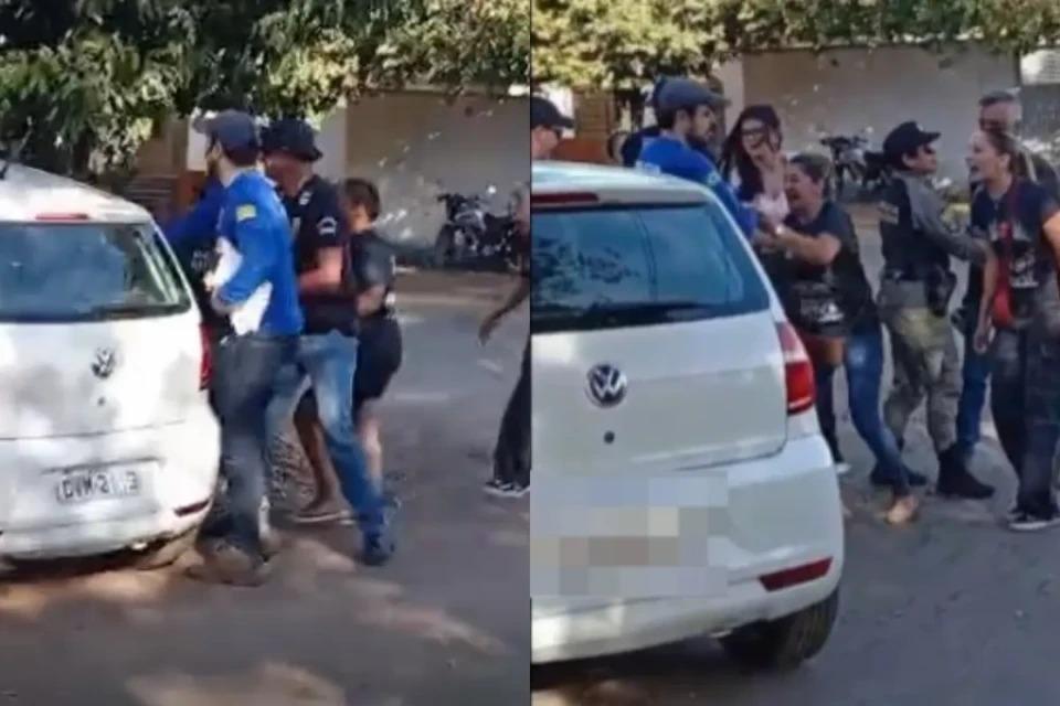 Suspeita de homicídio por pouco termina em linchamento em Goiás 