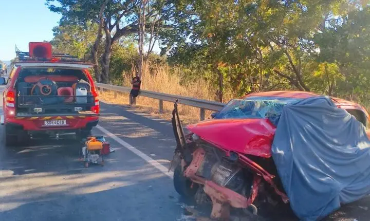 Acidente na BR 020 deixa cinco feridos e um morto neste domingo 