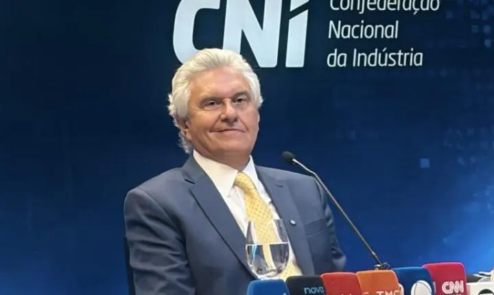 Caiado diz que vice de Daniel Vilela será definido no fim do prazo e descarta favoritismo: “Só no dia 4 de agosto”