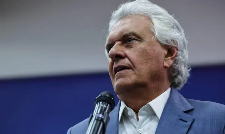 Caiado diz que candidatura de Flávio Bolsonaro está ‘afundando’