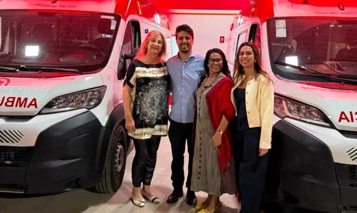 Com entrega de duas novas ambulâncias, deputada Dra. Zeli fortalece atendimento do SAMU em Valparaíso