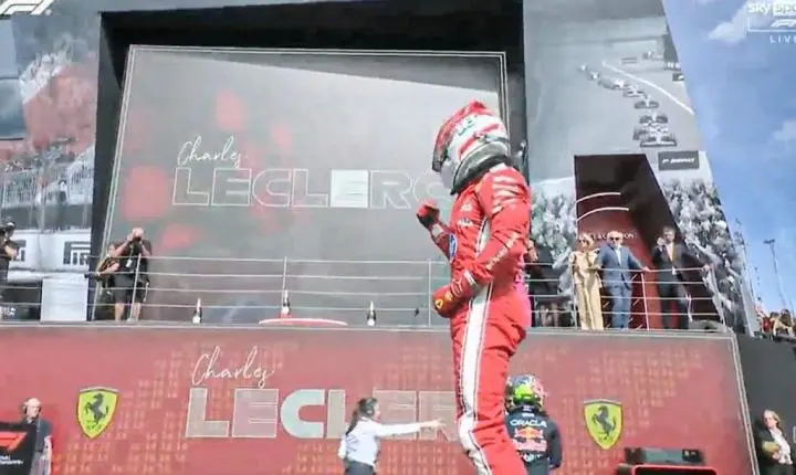 Leclerc vence GP da Inglaterra encerrado com safety car