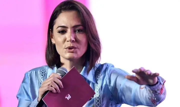 Michelle Bolsonaro diz que não há ‘nenhuma possibilidade’ de ser vice de Romeu Zema