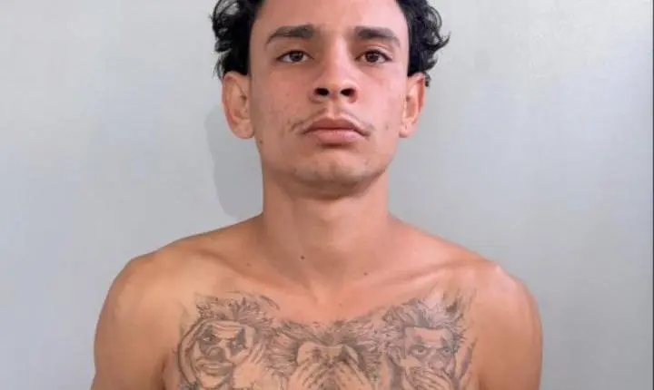 Operação policial coloca atrás das grades acusado de assaltar casa e colocar arma na cabeça de criança em Luziânia; Vídeo 