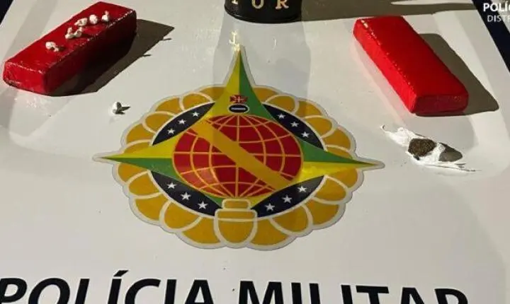 Operações da PMDF prendem quatro suspeitos por tráfico de drogas em Samambaia e Santa Maria