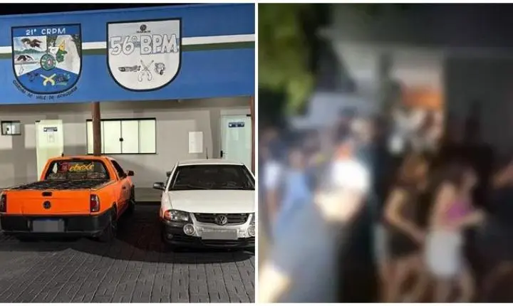 Polícia Militar encerra festa clandestina com aproximadamente 2 mil pessoas em Aruanã 