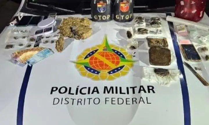 Seis são presos durante operação contra o tráfico em Ceilândia