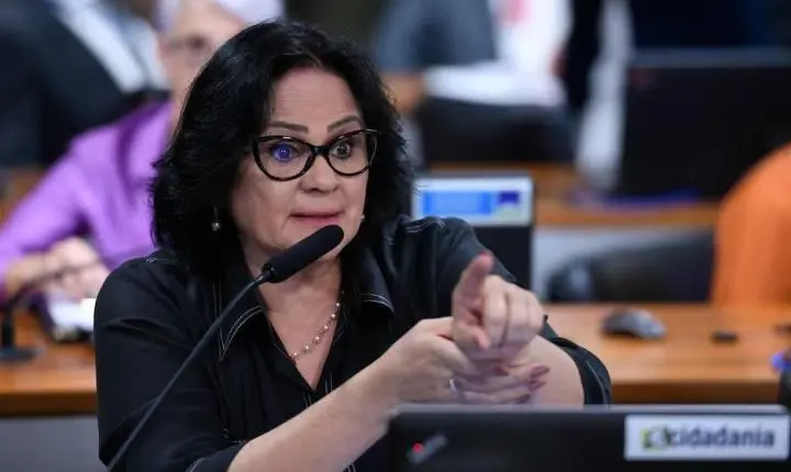 Senadora Damares sobe o tom contra Paulo Figueredo, “Não me escondo atrás de computador”