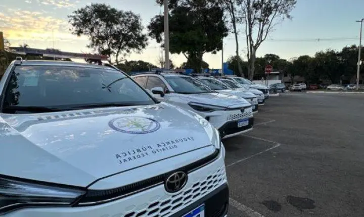 SSP-DF entrega 13 viaturas para operações integradas
