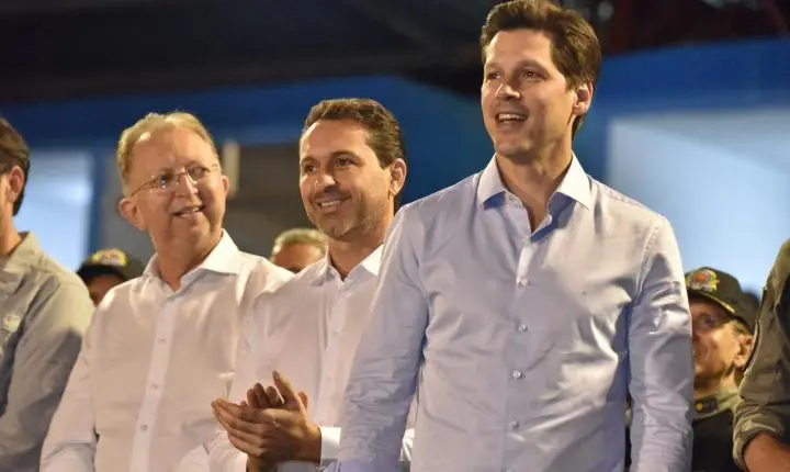 Prefeito Vilela e governador Daniel abre Jogos Internos dos Colégios Militares em Aparecida de Goiânia
