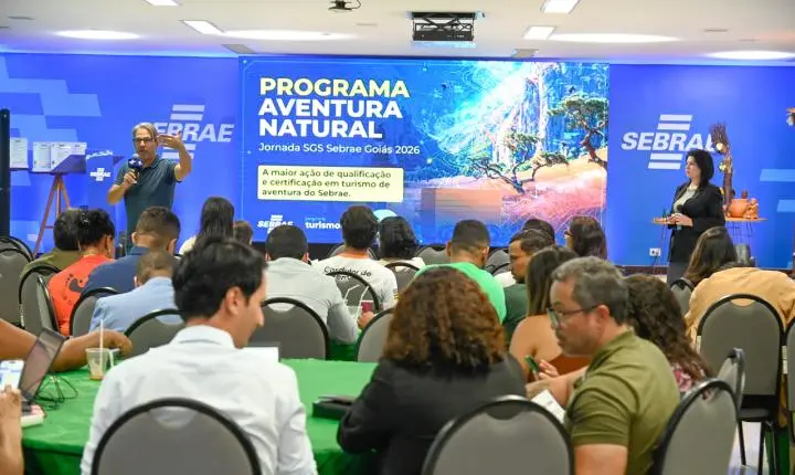 Sebrae Goiás leva tema “Aventura Natural” à Expo Turismo e reforça referência goiana em segurança